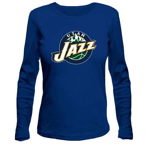 Жіночий лонгслів Utah Jazz