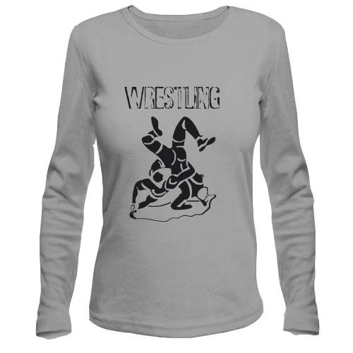 Женский лонгслив Wrestling