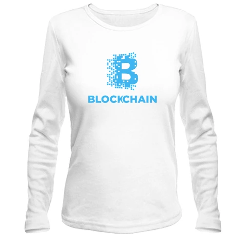 Жіночий лонгслів Blockchain