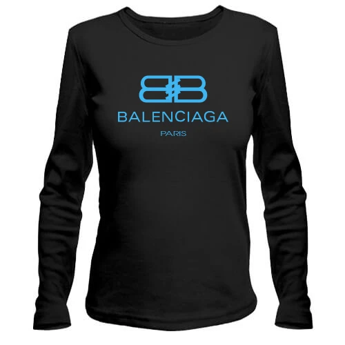 Женский лонгслив, Черный, Balenciaga