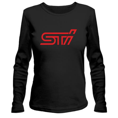 Женский лонгслив Subaru STI