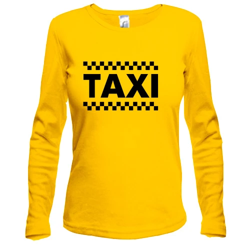 Женский лонгслив Taxi