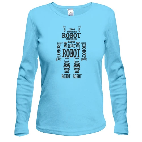 Жіночий лонгслів Robot
