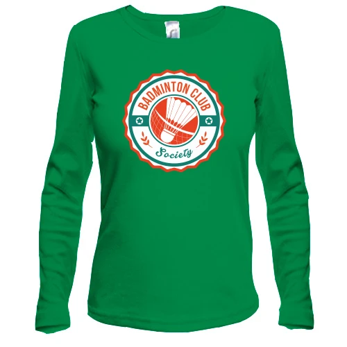 Женский лонгслив Badminton Club Society