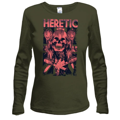 Женский лонгслив heretic