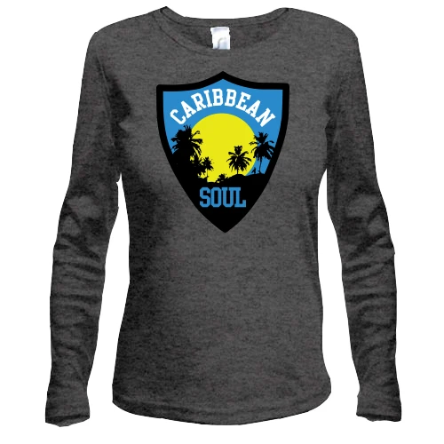 Женский лонгслив caribbean soul