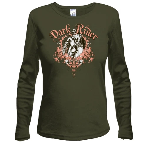 Женский лонгслив dark rider