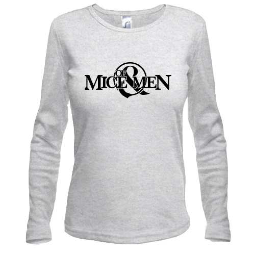 Жіночий лонгслів Of Mice And Men logo