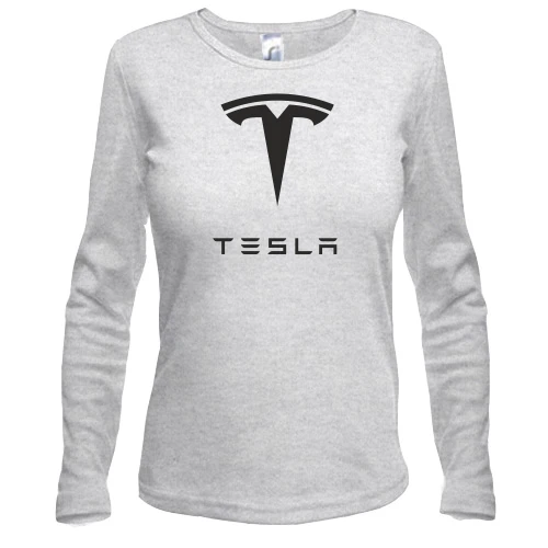 Женский лонгслив tesla