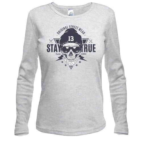 Женский лонгслив stay true