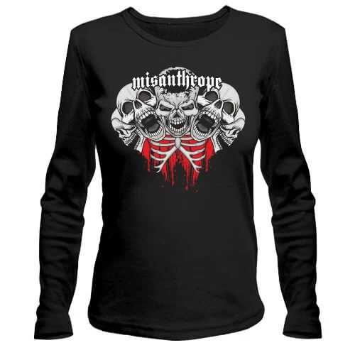 Женский лонгслив misanthrope