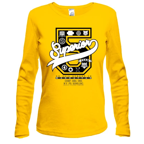 Женский лонгслив superior 5