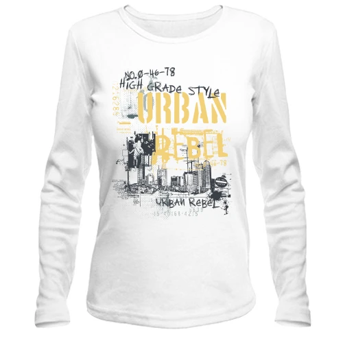 Женский лонгслив urban rebel