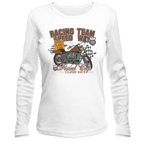 Женский лонгслив racing team speed way