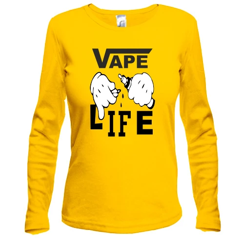Женский лонгслив Vape life