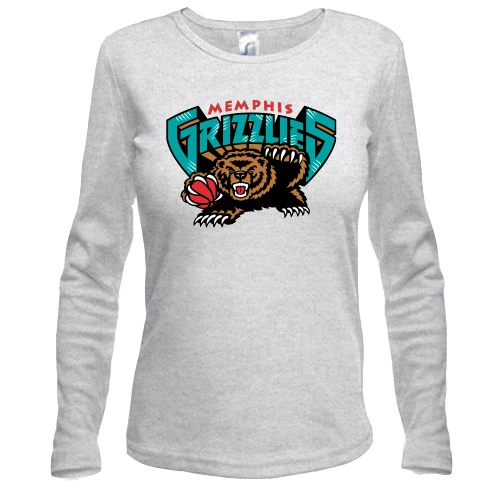 Жіночий лонгслів memphis grizzlies bear