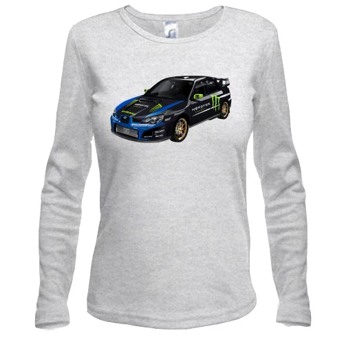 Жіночий лонгслів subaru car