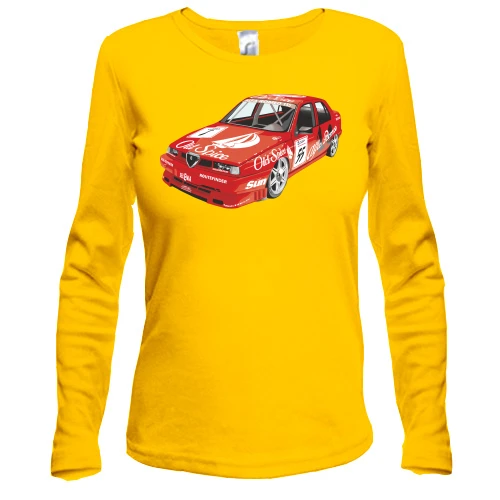 Жіночий лонгслів Alfa Romeo racing car