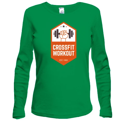 Женский лонгслив crossfit workout