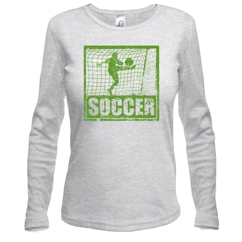 Жіночий лонгслів soccer