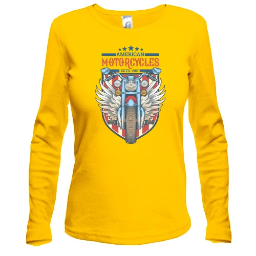 Женский лонгслив american motorcycles