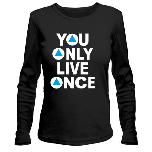 Жіночий лонгслів You Only Live Once