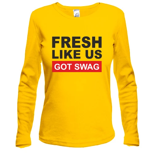 Жіночий лонгслів Fresh like US