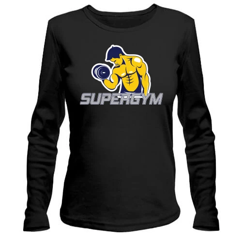 Жіночий лонгслів super gym
