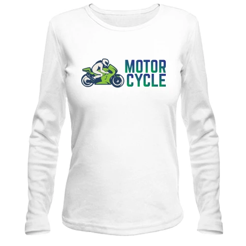 Жіночий лонгслів motor cycle