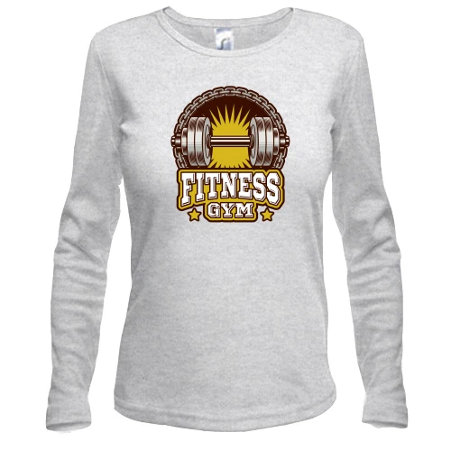 Жіночий лонгслів fitness gym
