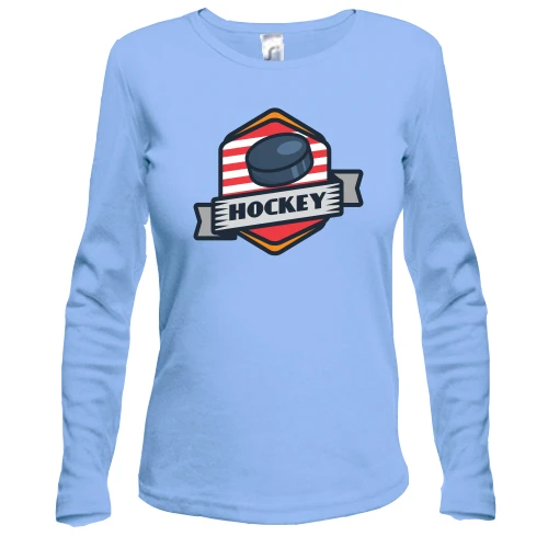 Женский лонгслив Hockey