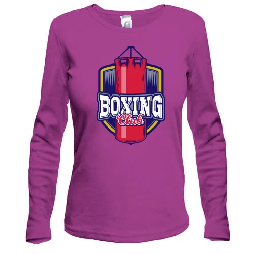 Женский лонгслив boxing club