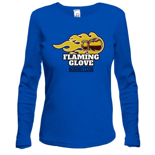Женский лонгслив flaming glove