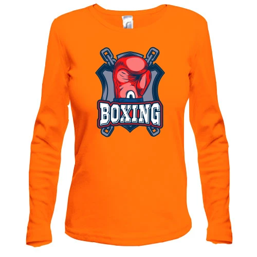 Женский лонгслив boxing 2