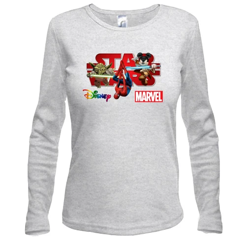 Жіночий лонгслів Disney-Marvel Star Wars