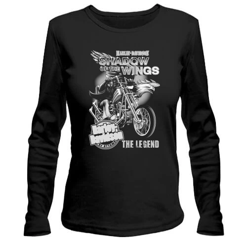 Жіночий лонгслів HD Shadow of the wings