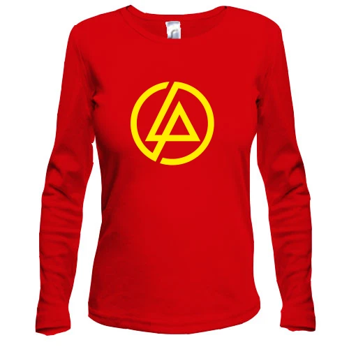 Женский лонгслив Linkin Park (круглый логотип)