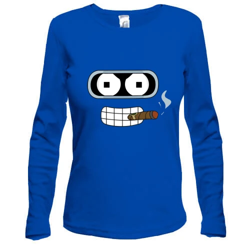 Жіночий лонгслів, Синій, Bender