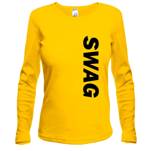 Женский лонгслив Swag вертикаль