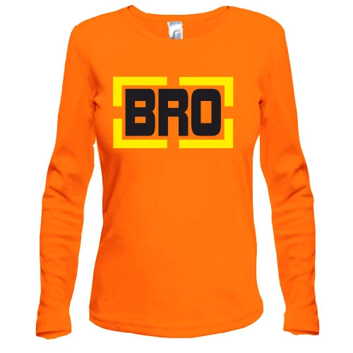 Жіночий лонгслів BRO (рамка)