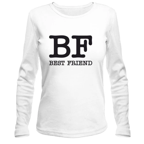 Женский лонгслив Best Friend