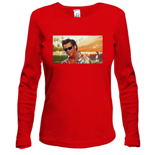 Женский лонгслив с Эйс Вентурой