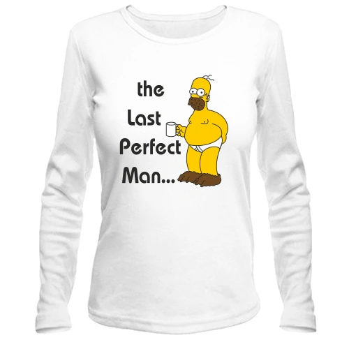 Женский лонгслив The last perfect man