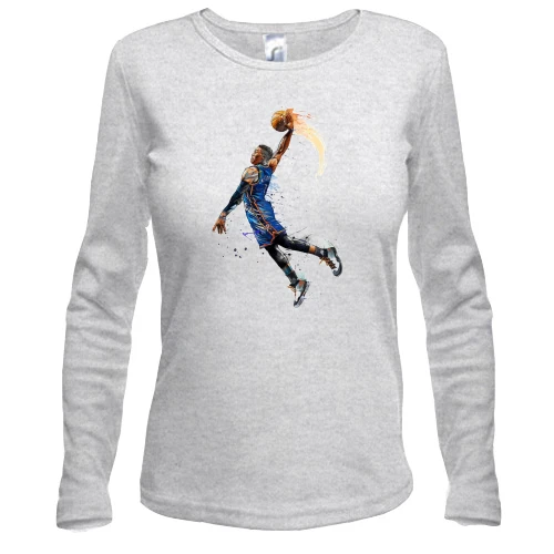 Жіночий лонгслів з Russell Westbrook