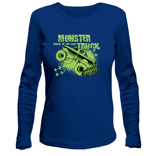 Жіночий лонгслів Monster Trucks