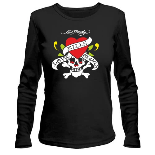 Жіночий лонгслів Ed Hardy
