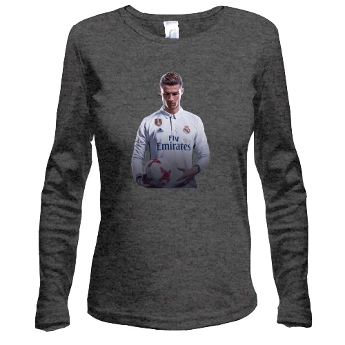 Жіночий лонгслів з Cristiano Ronaldo 2
