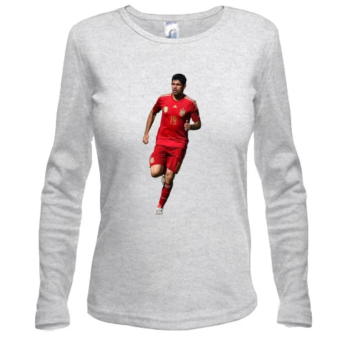 Жіночий лонгслів з Diego Costa