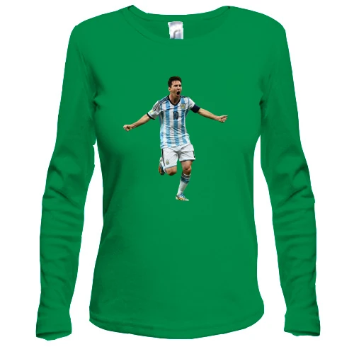 Жіночий лонгслів з Lionel Messi
