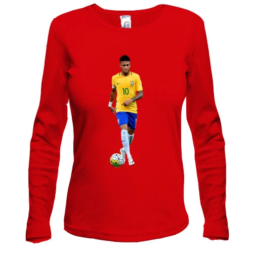 Женский лонгслив c Neymar 2